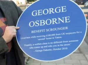 George Osborne - Benefit Scrounger?