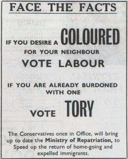 1964 Tory Campaign Poster