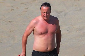 David Cameron Holiday